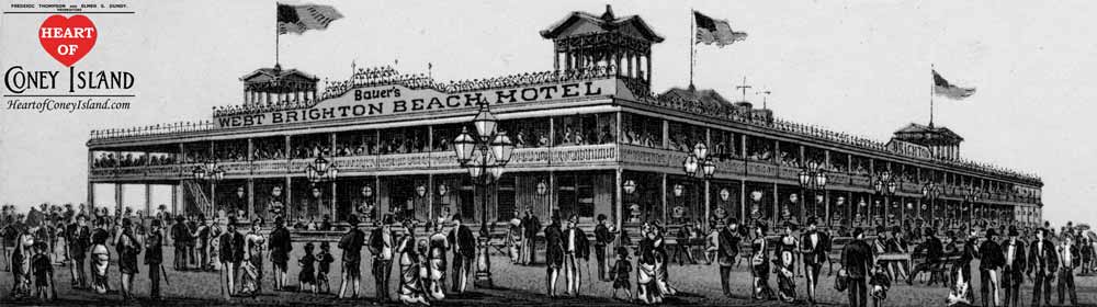 Bauer's West Brighton Beach Hotel, Coney Island