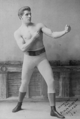 World Heavyweight Champion Gentleman Jim Corbett Fighting Pose