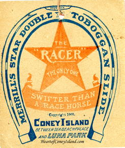 Star Double Toboggan Racer Coney Island