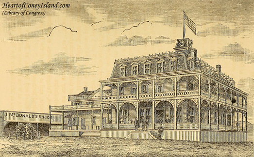 Historic Sea View Hotel Coney Island 1883