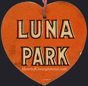 Luna Park vintage ticket